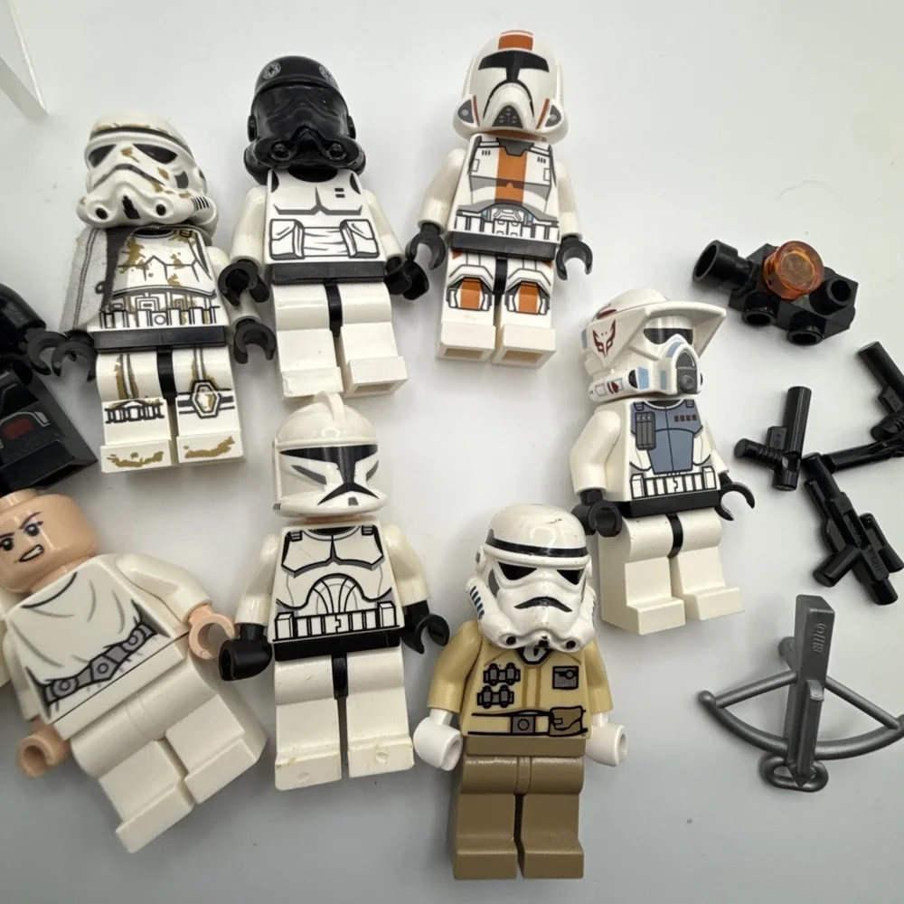 Lego Star Wars Storm Sand Rebel Sith Elite Clone Republic Troopers Leia Minifig
